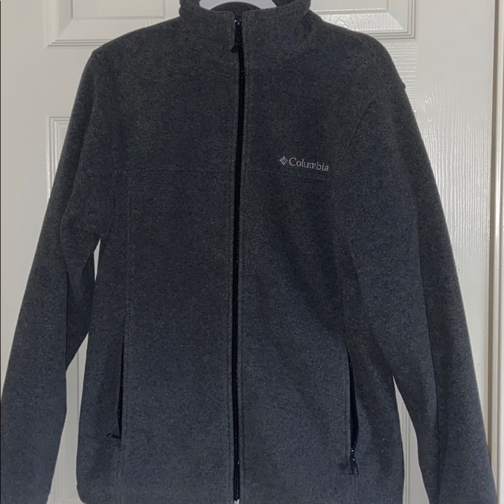 Gray Columbia full zip | S